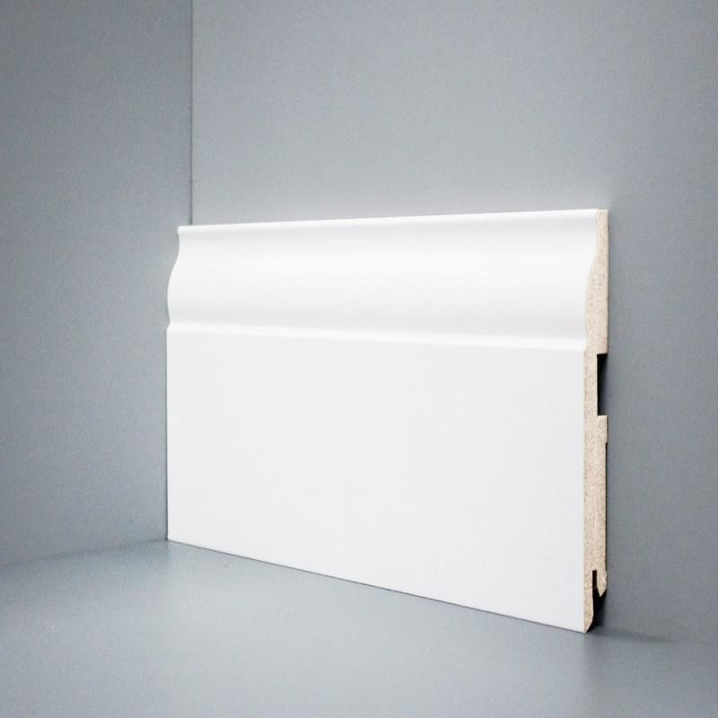 Плинтус напольный Deartio Universal Белый U 103-120 Плинтус напольный Deartio Universal Белый U 103-120