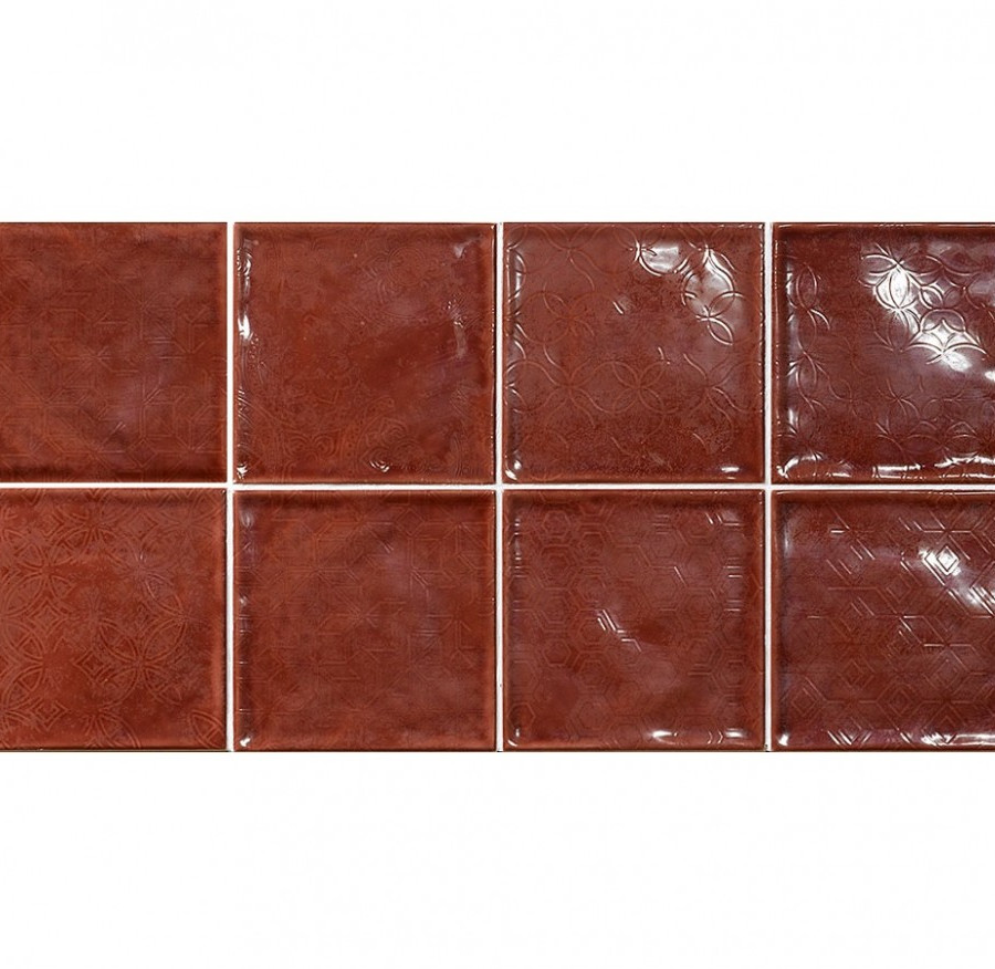 Настенная плитка El Barco DECORADO CHIC BURDEOS 15*15