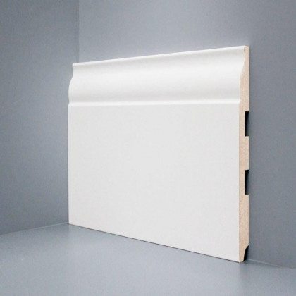 Плинтус напольный Deartio Universal Белый U 103-150