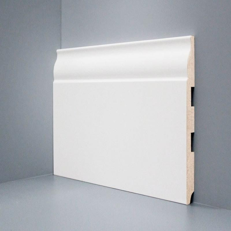 Плинтус напольный Deartio Universal Белый U 103-150 Плинтус напольный Deartio Universal Белый U 103-150