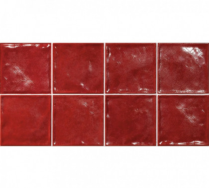Настенная плитка El Barco DECORADO CHIC CARMIN 15*15 Настенная плитка El Barco DECORADO CHIC CARMIN 15*15