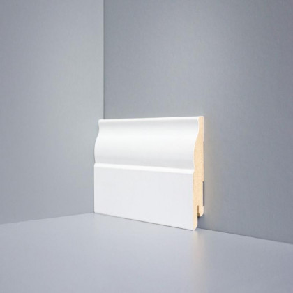 Плинтус напольный Deartio Universal Белый U 103-80