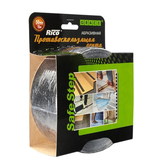 Лента противоскользящая Rico черная 50 мм Лента противоскользящая Rico черная 50 мм