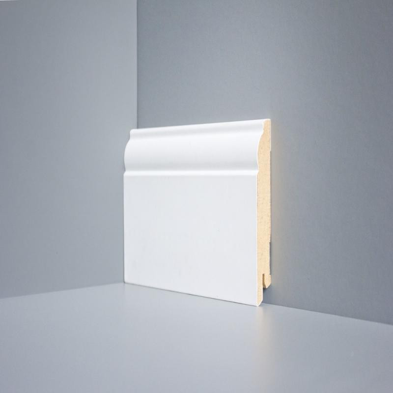 Плинтус напольный Deartio Universal Белый U 104-100 Плинтус напольный Deartio Universal Белый U 104-100