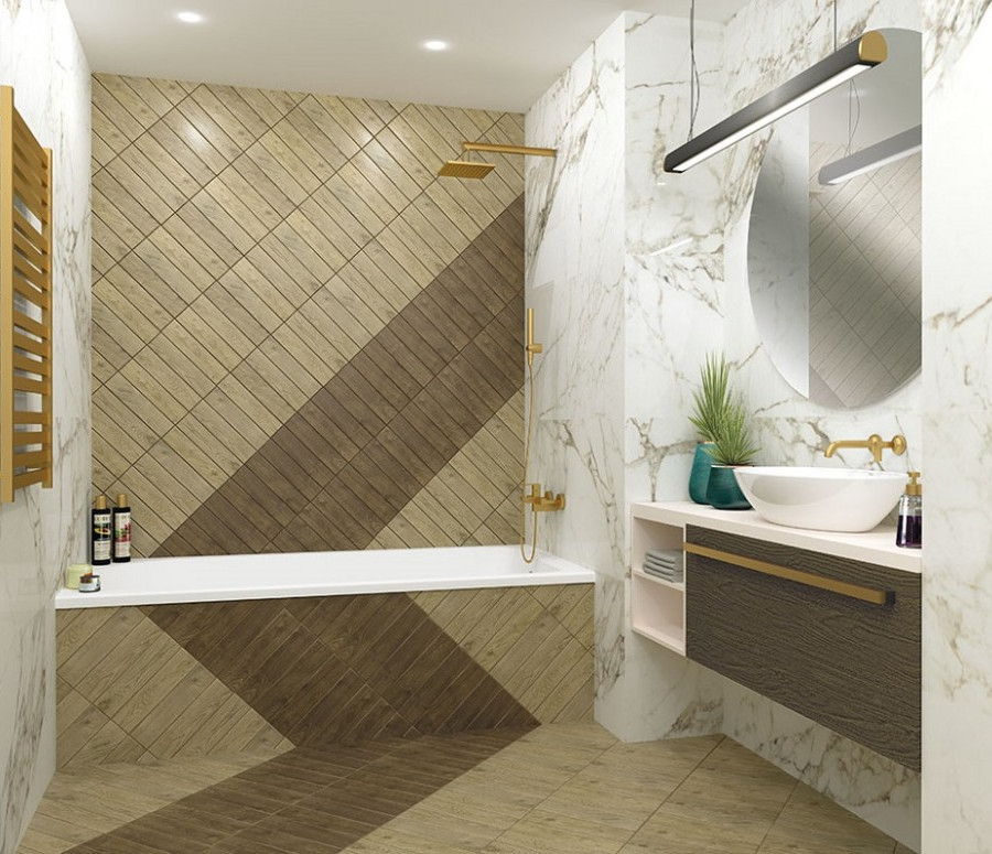 Керамогранит ELEGANCE TEKA 15x90 (18 видов рисунка)