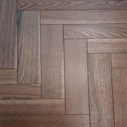 Инженерная доска Kraft Parkett Английская елка Дуб Натур 904 Инженерная доска Kraft Parkett Английская елка Дуб Натур 904