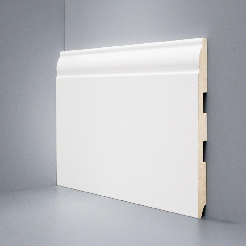 Плинтус напольный Deartio Universal Белый U 104-150 Плинтус напольный Deartio Universal Белый U 104-150