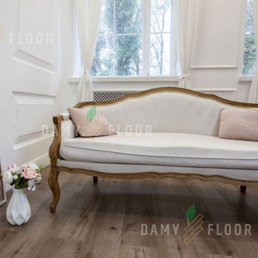 Кварцвиниловая плитка Damy Floor Family LVT клеевая Дуб Изысканный JC8271-7-LVT Кварцвиниловая плитка Damy Floor Family LVT клеевая Дуб Изысканный JC8271-7-LVT