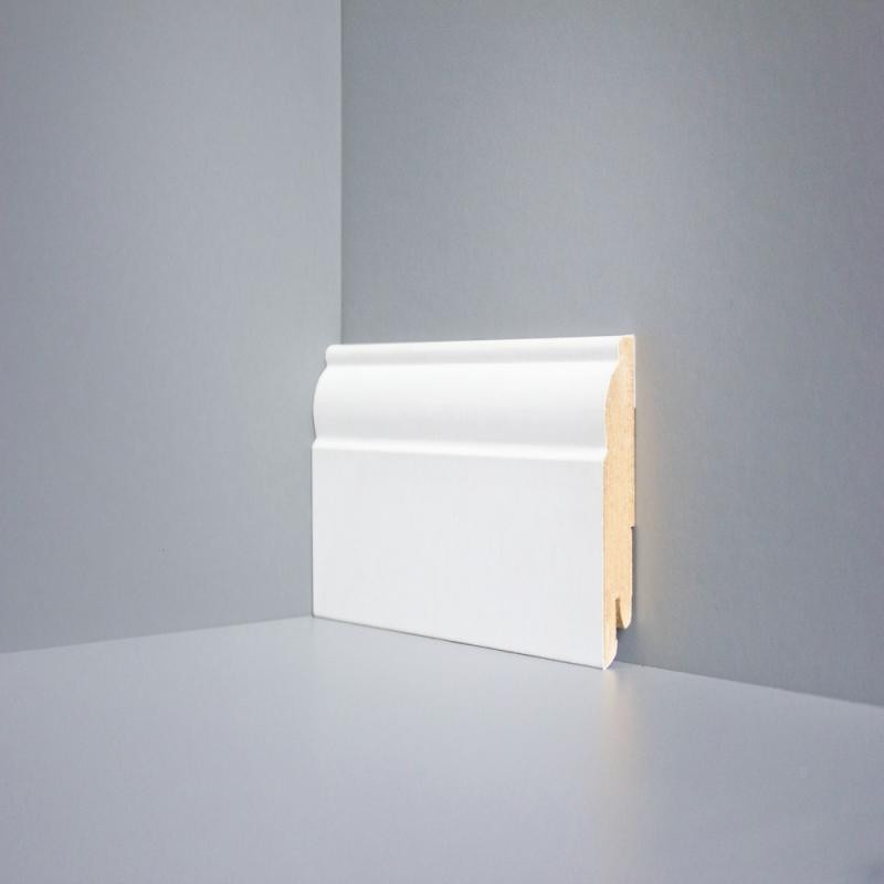 Плинтус напольный Deartio Universal Белый U 104-80 Плинтус напольный Deartio Universal Белый U 104-80