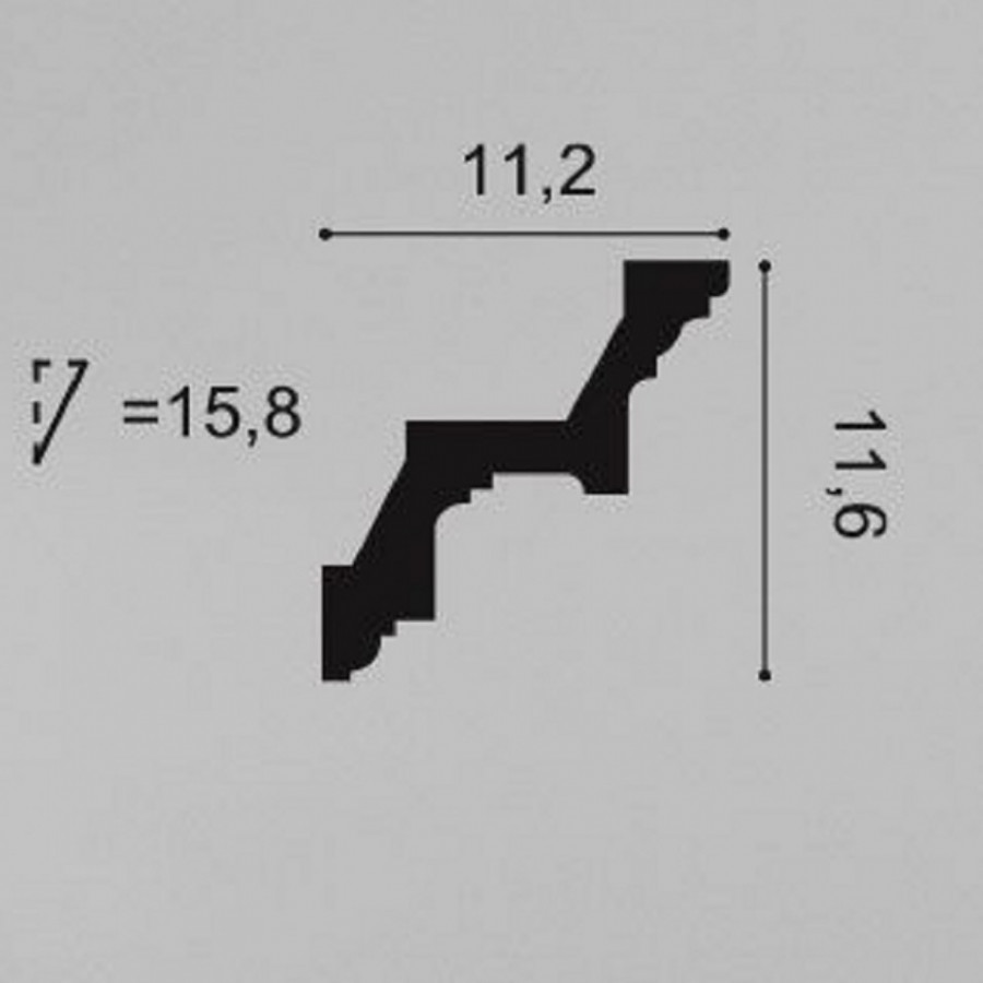 Карниз гибкий Orac Decor C211F