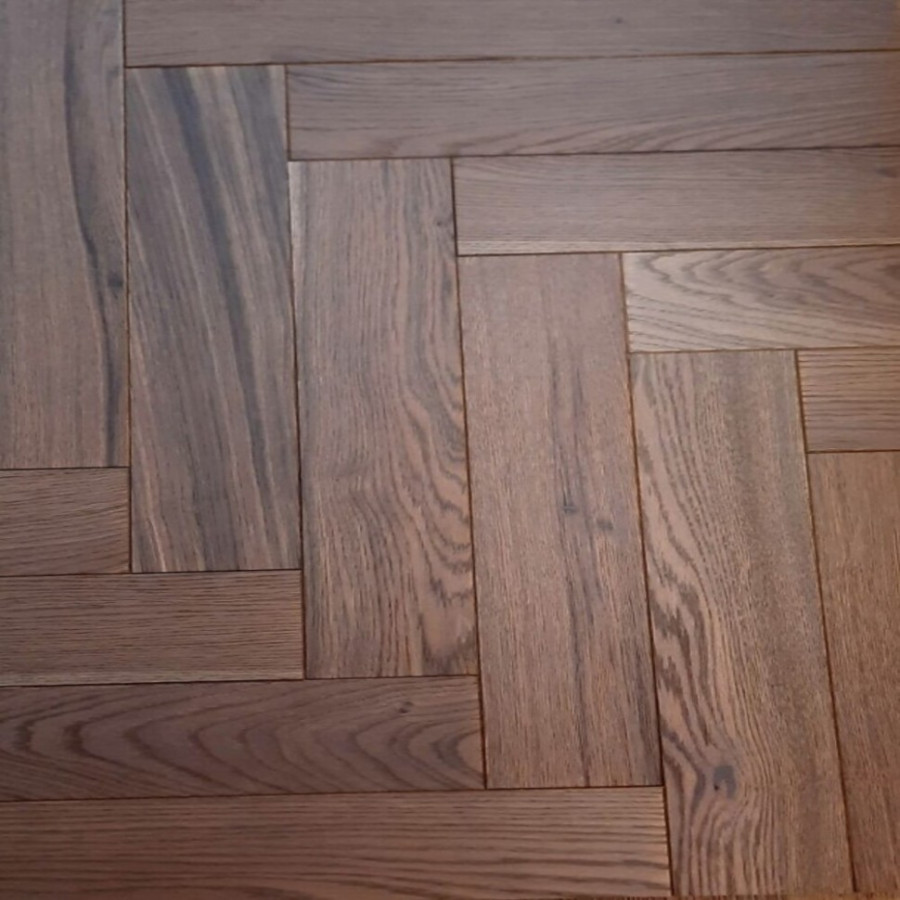 Инженерная доска Kraft Parkett Английская елка Дуб Рустик 909 Инженерная доска Kraft Parkett Английская елка Дуб Рустик 909