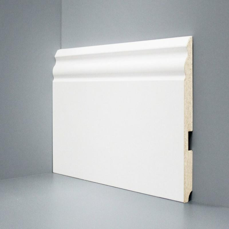 Плинтус напольный Deartio Universal Белый U 105-150 Плинтус напольный Deartio Universal Белый U 105-150