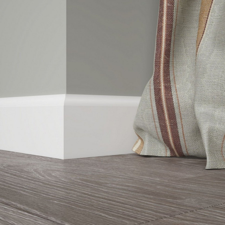 Плинтус ЛДФ под покраску Ultrawood Base 001 i Плинтус ЛДФ под покраску Ultrawood Base 001 i