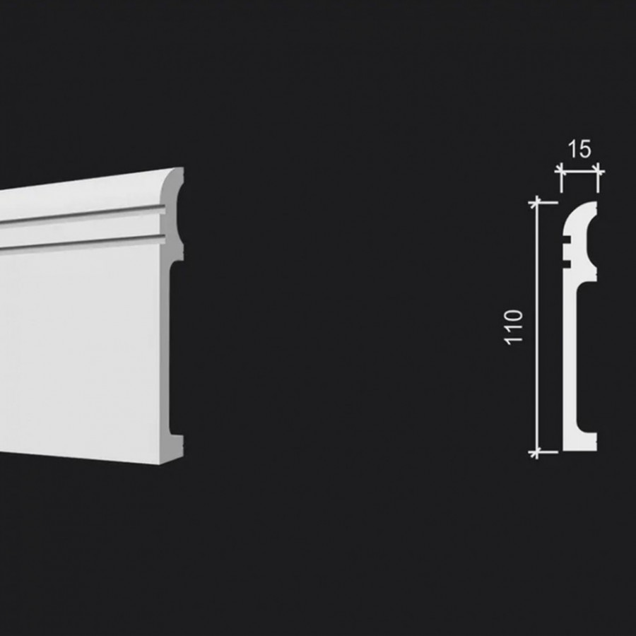 Плинтус напольный Decor Dizayn DD721