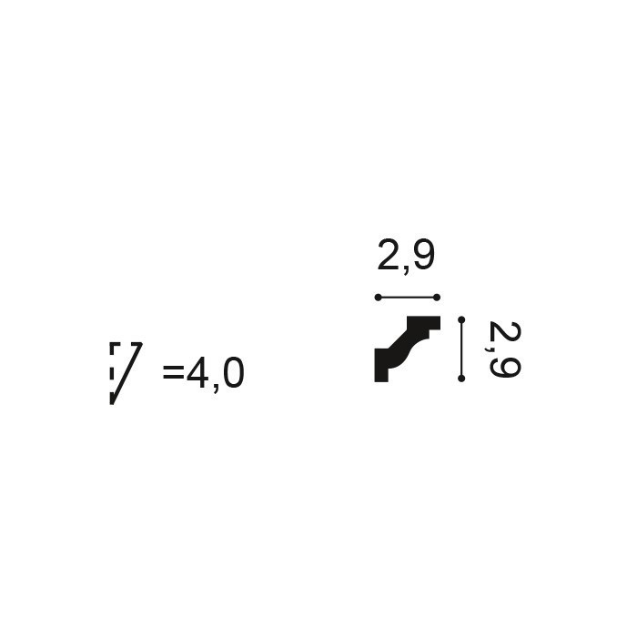 Карниз гибкий Orac Decor C230F