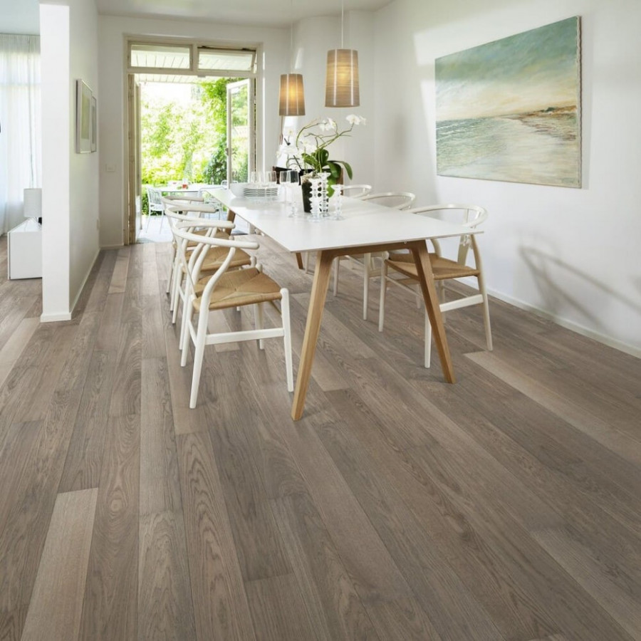 Паркетная доска AlixFloor Дуб Дымчато-серый ALX1033 Паркетная доска AlixFloor Дуб Дымчато-серый ALX1033